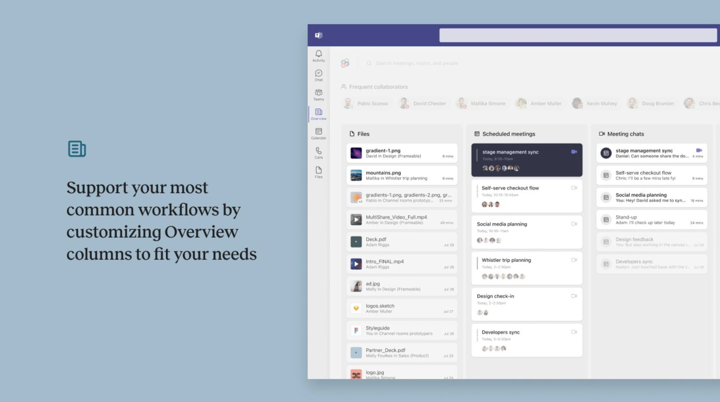 screenshot of Frameable Overview